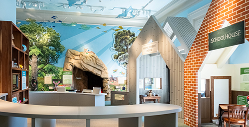 Displays in Children's Gallery